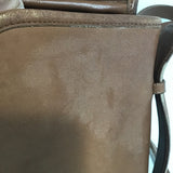 Vintage Coach Brown Leather "Court" Crossbody Bag