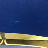 Vintage Steelcase Blue Resin Office Chair