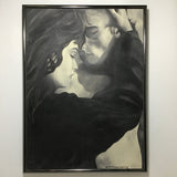 Signed Original Monochrome Figures by Jill Schwartzberg