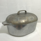 Vintage WagnerWare Cast Aluminum Roaster