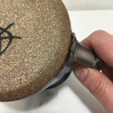 Locally Made David Kingsbury Blue & Grey Ceramic Mug
