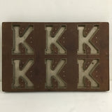 Vintage "K" Chocolate Mold