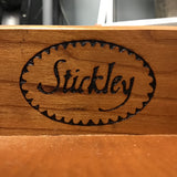 Vintage Stickley Solid Cherry 2-Drawer Sofa Table