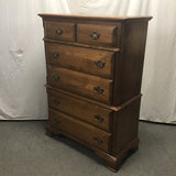 Vintage Chatauqua Solid Maple 6-Drawer Chest of Drawers