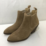 Like New! Patina Brown Leather "Dakota" Western Ankle Boot