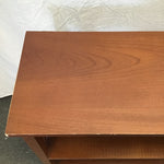 Modern Craftsman Cherry Veneer 3-Tier Shelf