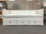 Contemporary IKEA White HEMNES Twin Trundle Day Bed