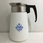 Vintage Corning "Cornflower Blue" 9-Cup Percolator