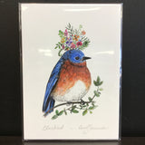 Cruz Illustrations "Bluebird" 5x7 Signed Art Print
