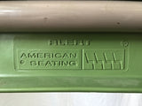 Vintage MCM Alert American Seating Green Resin Accent Chair