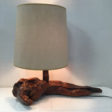 Vintage Cypress Driftwood Table Lamp