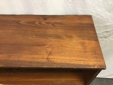 Vintage Solid Pine 4-Tier Shelf