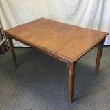 5pc Modern Farmhouse Solid Tropical Wood Dining Set