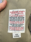 London Fog Tan Raincoat
