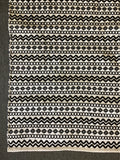 Modern Crate & Barrel "Gable" 5x8 Indoor/Outdoor Area Rug
