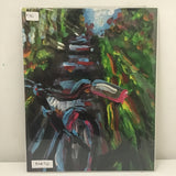 Abigail Tessier "Bike Trip" 8x10 Art Print