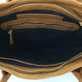 Wanderer Travel Co. Brown Leather Tote Bag