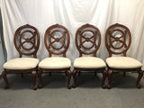 Set of 4 American Drew Solid Cherry Dining Chairs