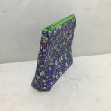 Sarahjane Harrigan Purple Sewn Fabric Medium Zipper Bag