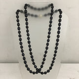 51" Black Tahitian Pearl Necklace