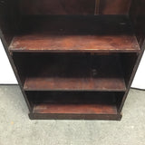 Vintage Walnut Veneer 4-Tier Shelf