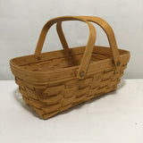 1997 Longaberger Woven Solid Maple Basket