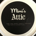 Lavender in Luxe 2oz "Mimi's Attic" Custom Scent Candle in Clear Glass Jar