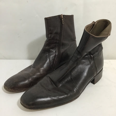 Bally Brown Leather Ankle Boot