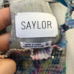 Saylor Rainbow Sequin Halter Mini Dress