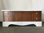 Vintage Lane White-Painted Cedar Chest