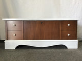 Vintage Lane White-Painted Cedar Chest