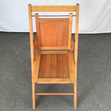 Vintage Craftsman Solid Maple & Pine Folding Chair
