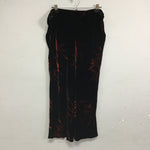 New With Tags! Chico's Red & Black Velvet Skirt