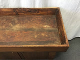 Vintage Rustic Solid Pine 3-Drawer Dry Sink
