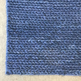 nuLoom Blue Wool Blend 5x8 Area Rug