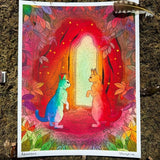 Yen Ospina "Adventure" 8.5x11 Signed Art Print
