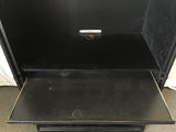 Modern Riverside Furniture Black-Painted Hideaway Computer Armoire