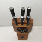 Ginsu Chikara Signature Series 8pc Stainless Steel Knife Set