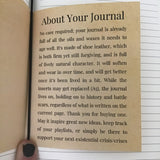 Made Quietly Debossed Pink Leather Journal