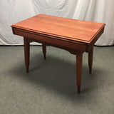 Vintage Reishmann Solid Cherry Draw-Leaf Dining Table