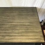Modern Grey Oak Veneer Expanding Dining Table