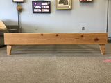Modern Solid Pine Queen Platform Bed