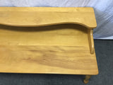 Vintage Ethan Allen Solid Cherry 2-Tier Coffee Table