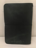 Made Quietly Debossed Green Leather Journal