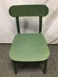 IKEA RONNINGE Green-Stained Veneer Accent Chair