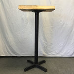 Modern Live Edge Solid Cedar Bar Table