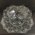 Vintage Cambridge "Rose Point" Serving Bowl