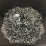 Vintage Cambridge "Rose Point" Serving Bowl