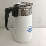 Vintage Corning "Cornflower Blue" 9-Cup Percolator