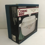 New In Box Oldstock! 1994 Corning Ware "Rosemarie" 5QT Covered Casserole